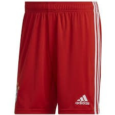 Adidas FCB H SHO, muški šorc za fudbal, crvena