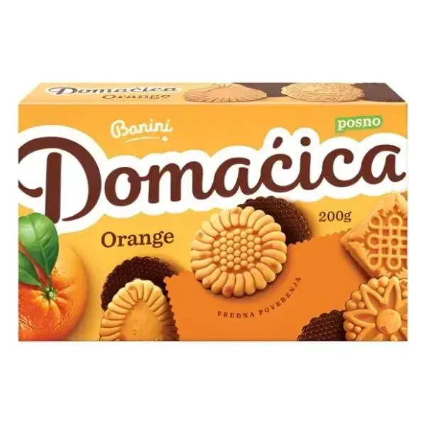 Keks PIONIR Domaćica orange 200g