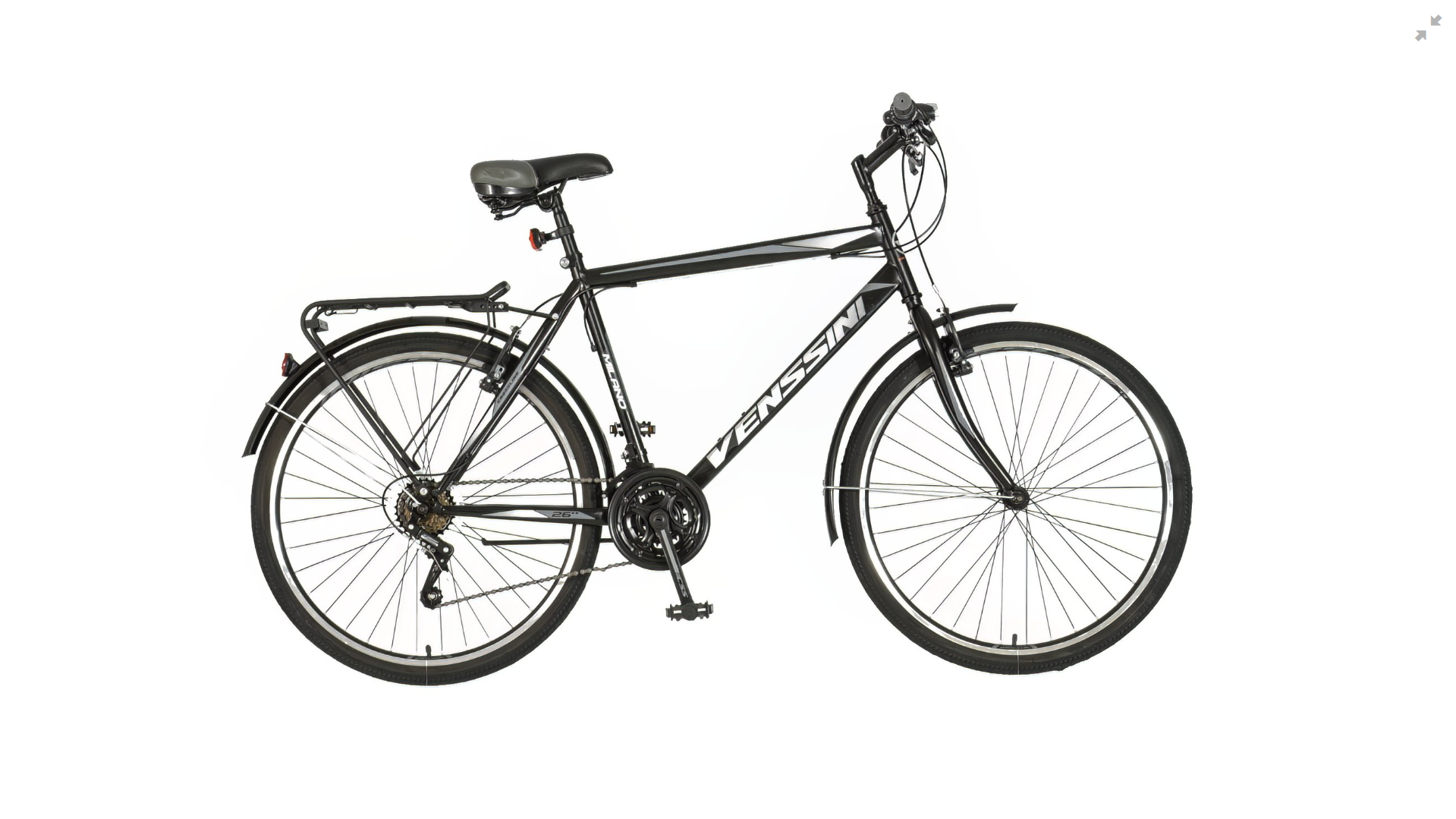 Milano venssini bicikla crno siva-mil262