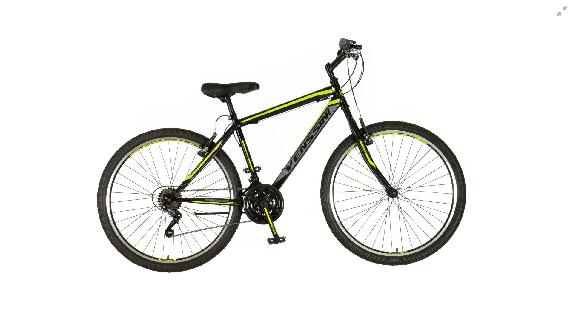 Mtb bicikla venssini crno zelena-tor266