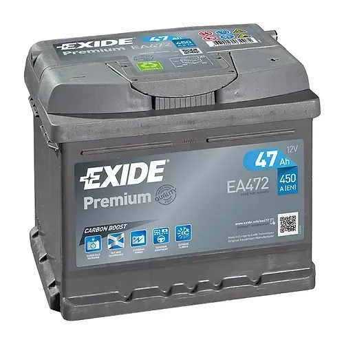 EXIDE PREMIUM- CARBON BOOST EA 472 47Ah 450A D+