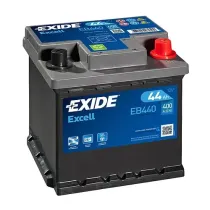 EXIDE EXCELL EB 440 44Ah 400A D+