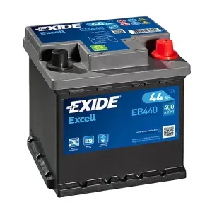 EXIDE EXCELL EB 440 44Ah 400A D+