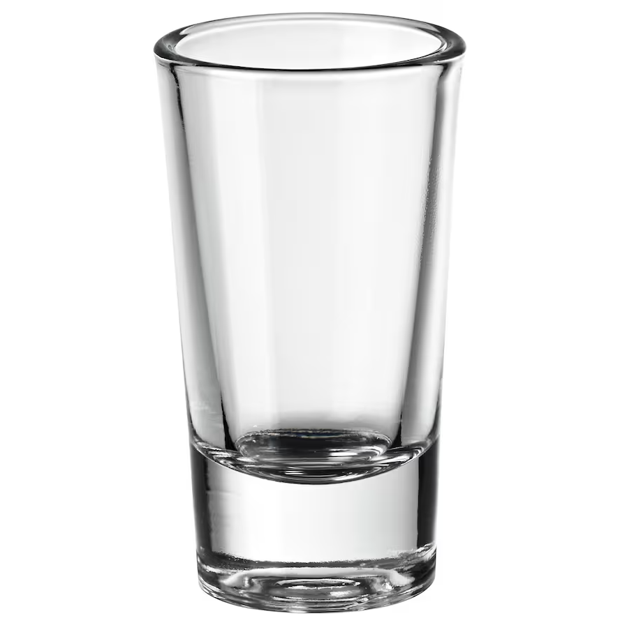 Rakijska čaša, 2,5 cl