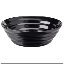 Činija, crna, 14 cm