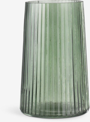 Vaza, zelena, 20 cm