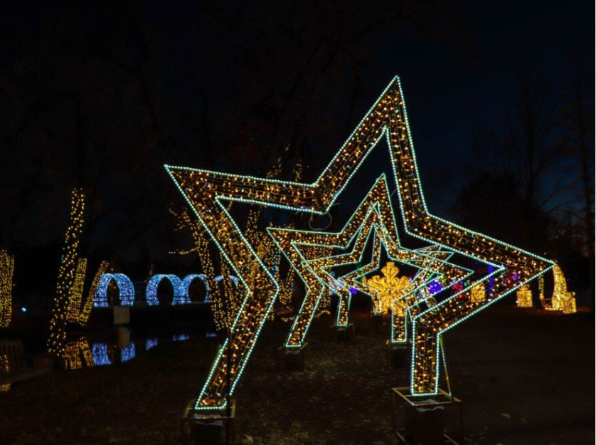 Novogodisnja rasveta zvezda
