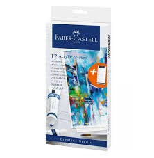 Faber-Castell acrylic 12x12ml