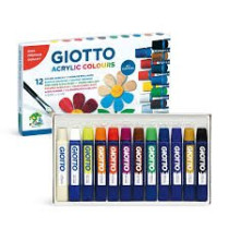 GIOTTO acrylic 12x12ml