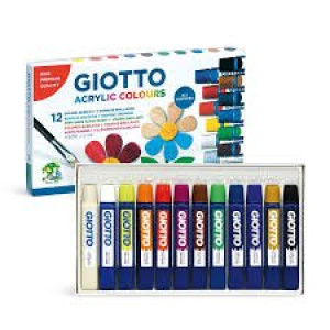 GIOTTO acrylic 12x12ml