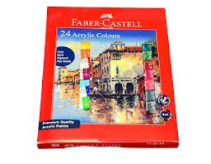 Faber-Castell acrylic 24x12ml