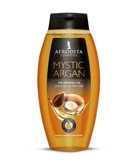 AFRODITA Uljani gel za tuširanje, MYSTIC ARGAN, 250 ml