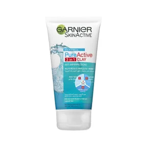 Garnier Skin Naturals Pure Active 3u1 - gel za čišćenje lica, 150 ml