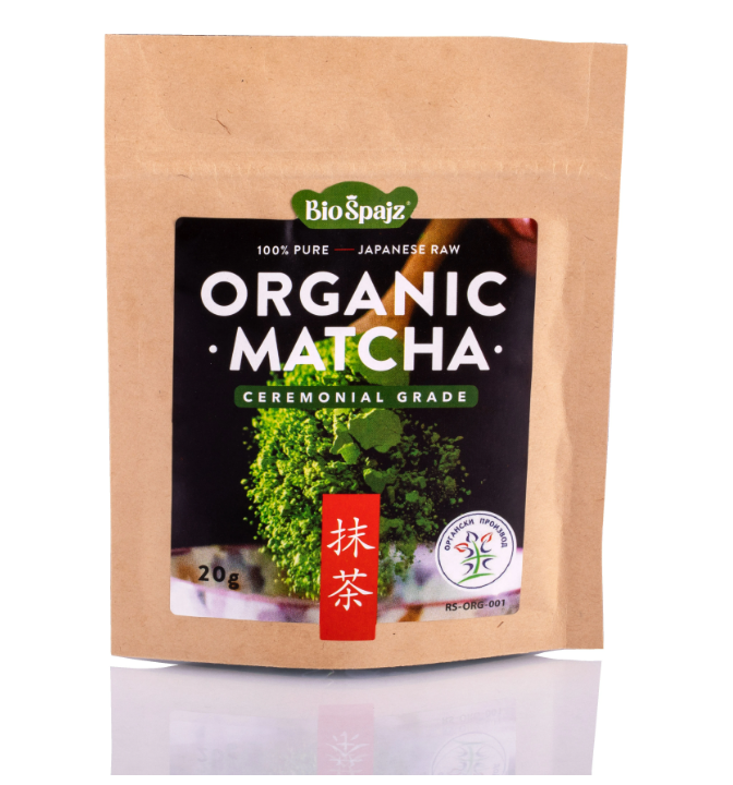 BioŠpajz Matcha čaj, 20 g 
