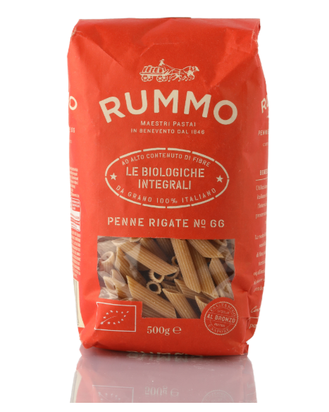Rummo Spa integralna testenina penne rigate, 500 g 