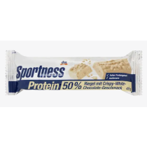Sportness energetska štanglica crispy bela čokolada, 45 g