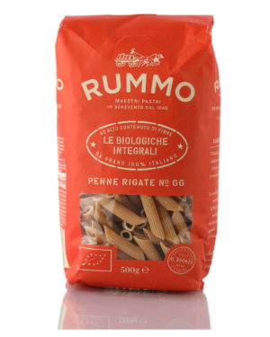 Rummo Spa integralna testenina penne rigate, 500 g 