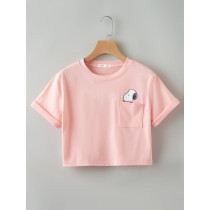 Roze Snoopy majica
