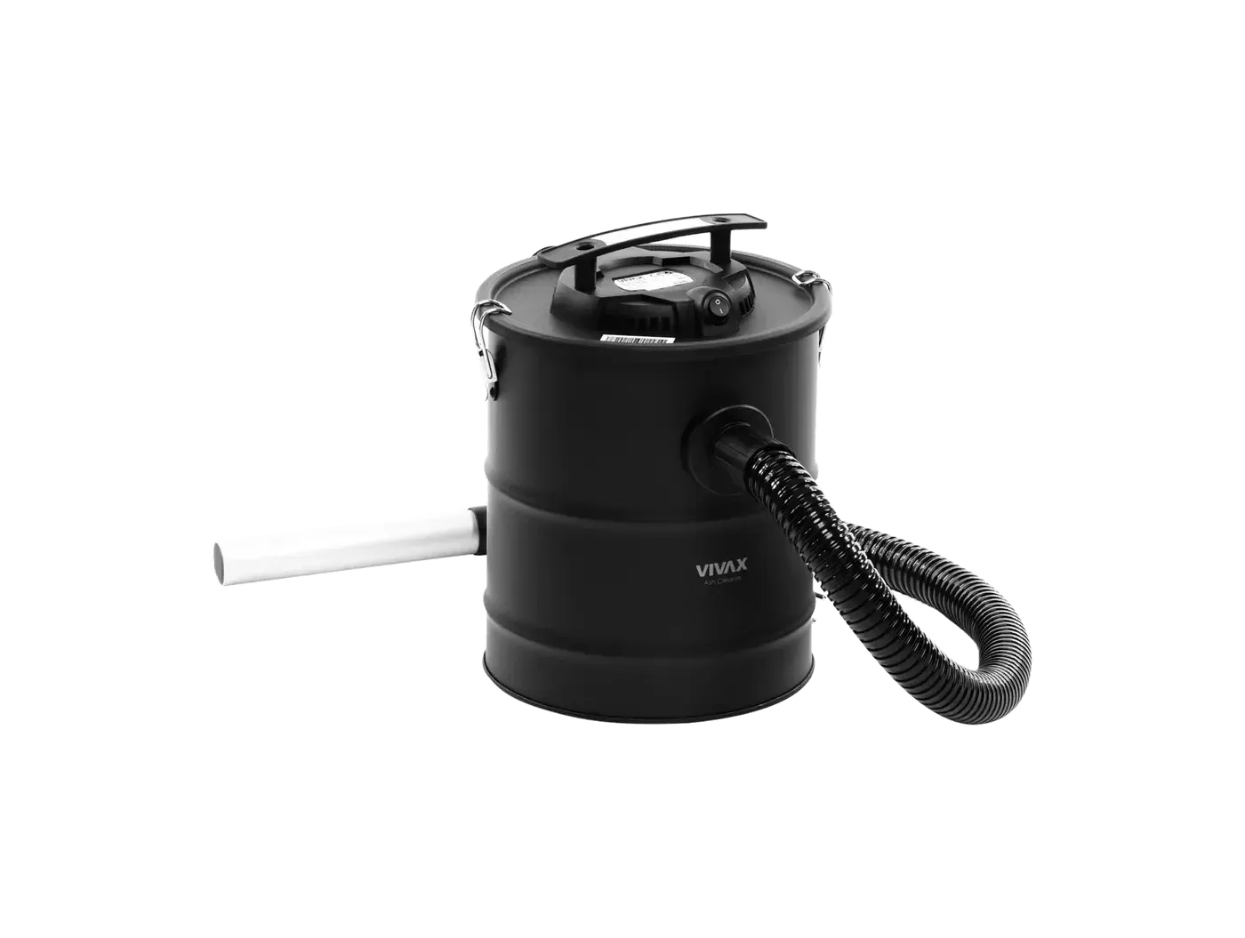  AC-601B Usisivač za pepeo, 600 W, HEPA, 12 l, Crni