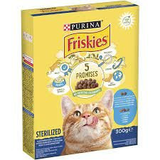 FRISKIES Briketi za mačke Sterile Losos i Povrće 1,5kg
