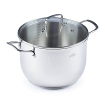 Čelični lonac sa poklopcem