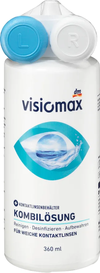 Kombinirana otopina + kutijica za leće, 360 ml