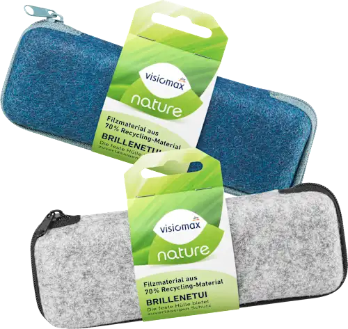 Nature etui za naočale od ﬁlca s patentnim zatvaračem, 2 kom