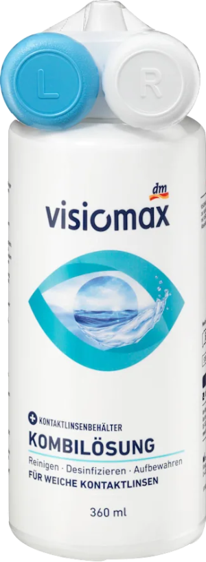 Kombinirana otopina + kutijica za leće, 360 ml