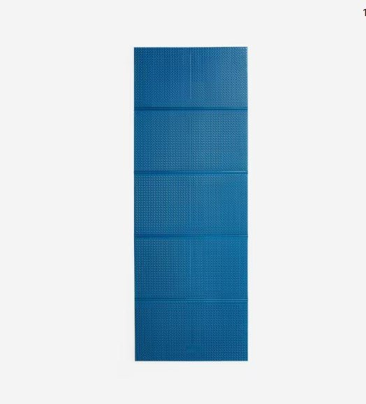 Plava sklopiva prostirka za pilates (160 cm x 58 cm x 7 mm)
