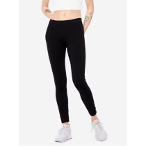 Crne ženske slim-fit helanke za fitnes