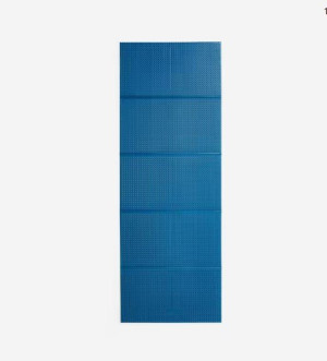 Plava sklopiva prostirka za pilates (160 cm x 58 cm x 7 mm)