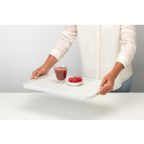 Daska za rezanje/poslužavnik Tasty 2u1 43x26.9cm svetlo siva Brabantia