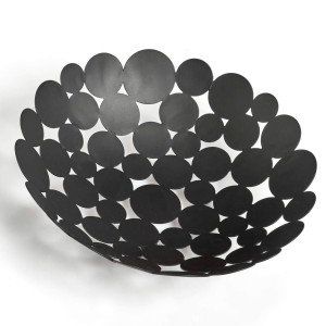 Korpa za voće fi 29x8.5cm crna Zeller