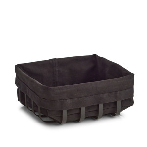 Korpa za hleb 22x22x9cm crna Zeller