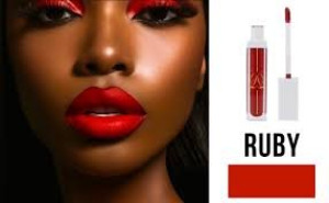 Velvet Matte Lipstick - Ruby Red