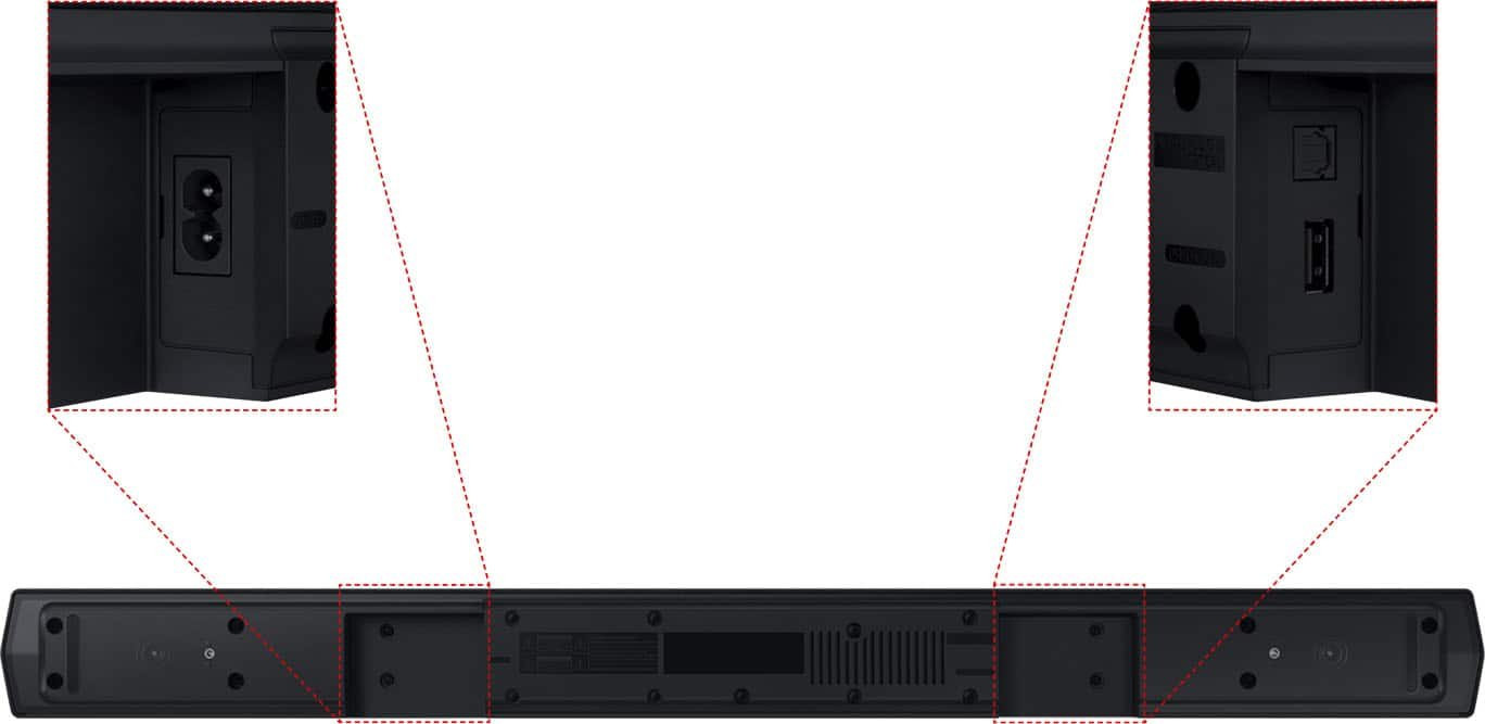 B-series 2.1ch. DTS Virtual:X Soundbar / HW-C450