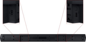B-series 2.1ch. DTS Virtual:X Soundbar / HW-C450