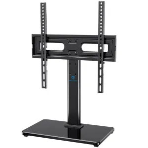 Perlesmith Universal Swivel Table top TV Stand PSTVS28B