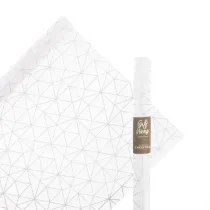 Wrapping paper geometric matte