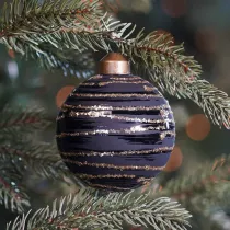 Elegant Glass Christmas Bauble