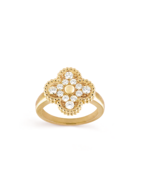 Alhambra Diamond Ring