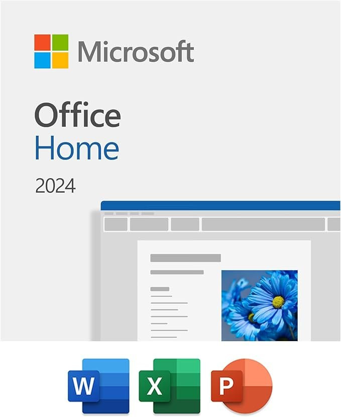 Microsoft Office Home 2024 | Classic Apps: Word, Excel, PowerPoint 