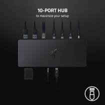  Thunderbolt 4 Dock: 10 Ports in 1 - Dual 4K or Single 8K Video Output - USB A and C Hub, 2.5 GbE Thunderbolt 3, Mac, and PC Compatible