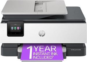 HP OfficeJet Pro 8139e Wireless All-in-One Color Inkjet Printer, Print, scan, Copy, fax, ADF, Duplex Printing Best-for-Home Office