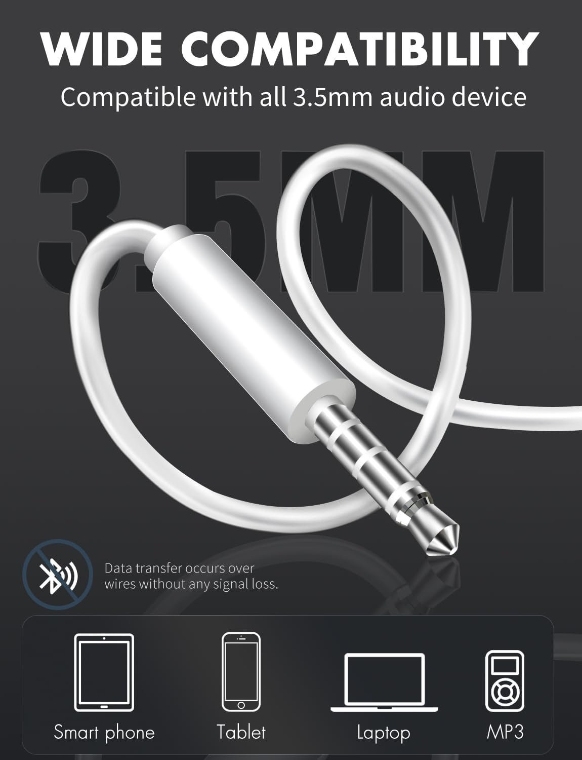 Antool Wired Headphones 