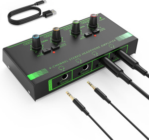 HOSONGIN 4 Channel Headphone Amplifier