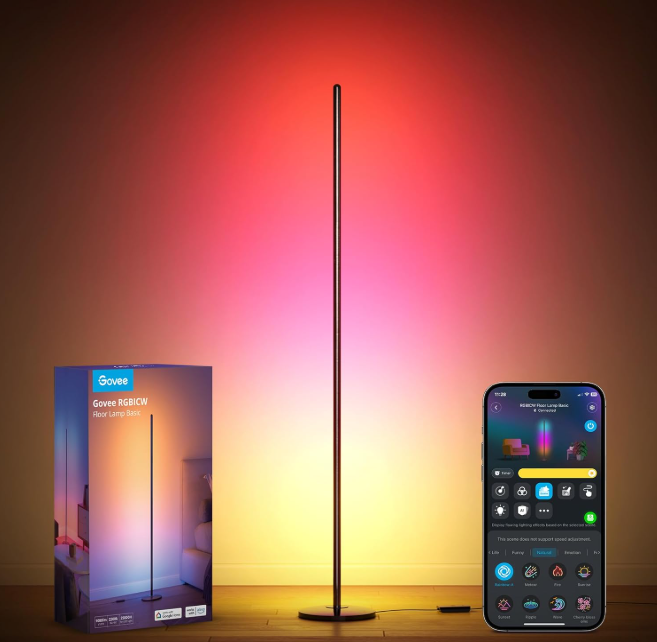 Color Changing Standing Floor Lamp