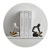 Creative Office Tabletop Decoration Accessories Resin Crafts Desktop Decoration Abstract People Sculptures for Office