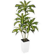 Artificial Dracaena Tree with Lifelike Leaves & Realistic Trunks