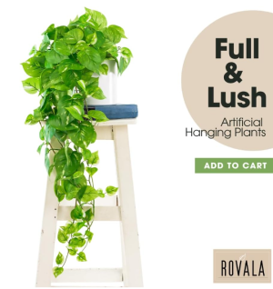 Hanging Plants Realistic Faux